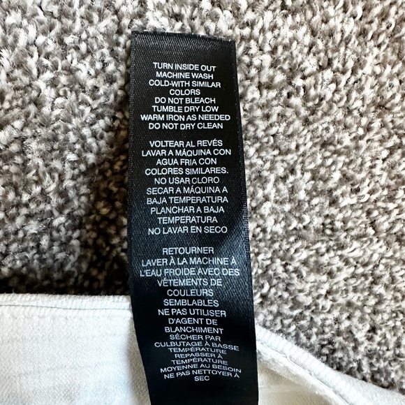 Chicos The So Slimming Girlfriend Crop .5 Palm Tree Print Jeans Small 6 - Picture 5 of 11